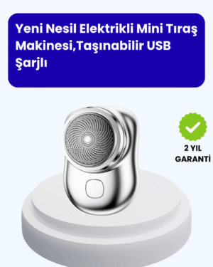 Cep Tipi Elektrikli Tıraş Makinesi – Güçlü, Sessiz, Su Geçirmez ve Ultra Taşınabilir - Lisinya
