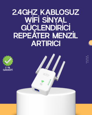 Çift Bantlı Otomatik Kurulum WiFi Repeater Menzil Genişletici - Lisinya