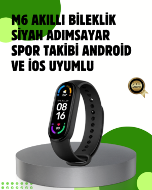 Bluetooth 5.0 Akıllı Bileklik – Kalp, Uyku ve Aktivite Takibi - Lisinya