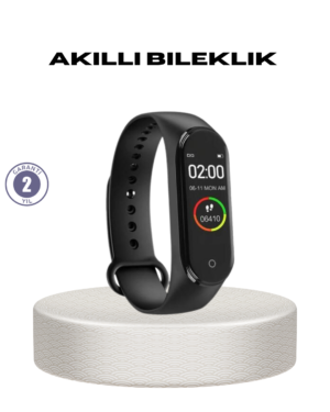Akıllı Bileklik 0.96 İnç Ekran Kalp Atışlı Kan Basınçlı IP67 Suya Dayanıklı - Lisinya