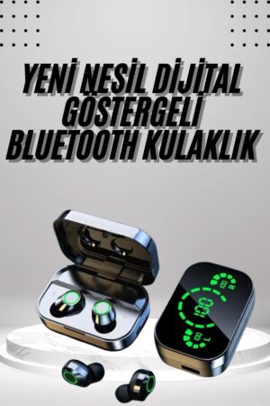 2025 Model Bluetooth Kulaklık Telefon Şarj Edebilen Çağrı Cevaplama Dijital Göstergeli - Lisinya