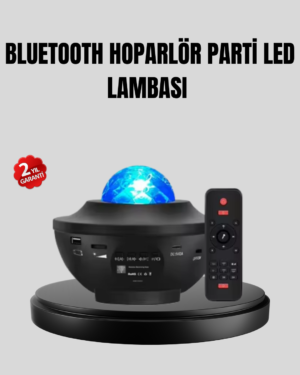 Yıldızlı Projektör Galaxy Efektli Ayarlanabilir Renkli Atmosfer Lambası - Lisinya