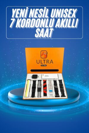 Akıllı Saat Çağrı Cevaplayabilen Unısex 7 Kordonlu Müzik Dinleme - Lisinya