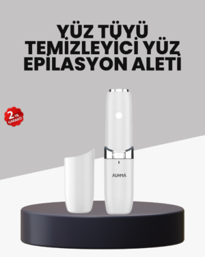 LED Işıklı Yüz Epilasyon Aleti Hassas ve Ağrısız Tüy Alma - Lisinya