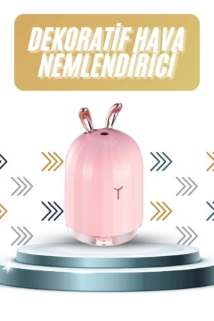 Led Işıklı Hava Nemlendirici Buhar Makinesi Dekoratif Aromaterapi - Lisinya