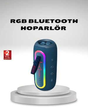 Taşınabilir Mini Bluetooth Hoparlör Güçlü Ses ve Şık Kırmızı Tasarım - Lisinya