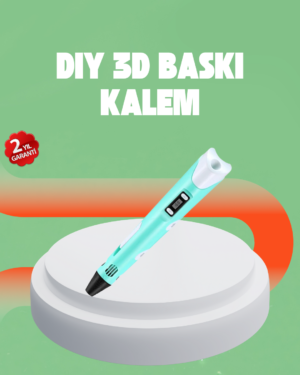 Üç Boyutlu 3D Yazıcı Kalem ABS ve PLA Uyumlu - Lisinya