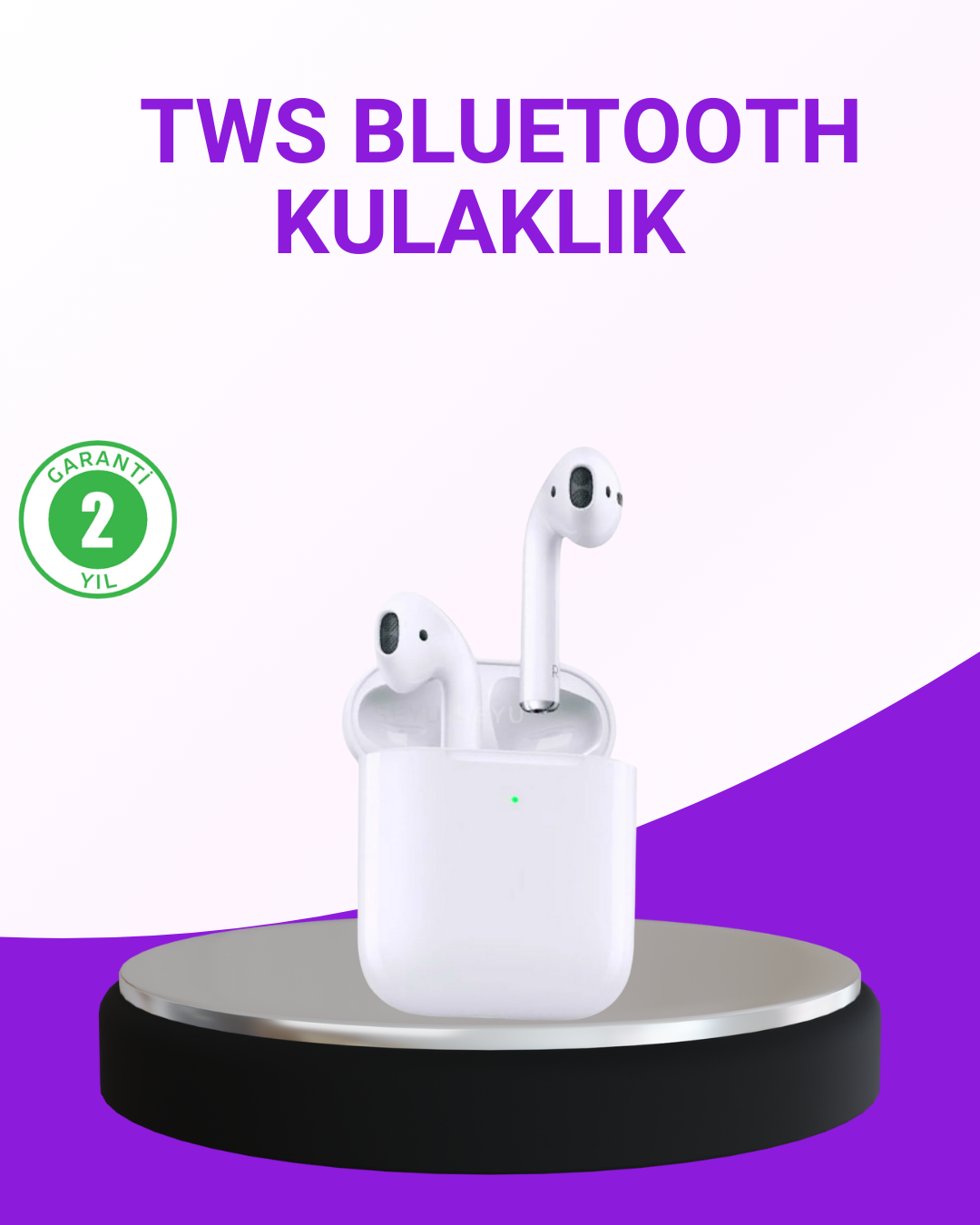 iPhone Tüm Modellerle Uyumlu Bluetooth Kulaklık Gürültü Önleyici Stereo - Lisinya