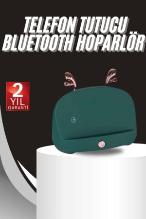 Bluetooth Hoparlör Uzun Pil Ömrü Yüksek Ses Kaliteli Kablosuz Telefon Tutma - Lisinya