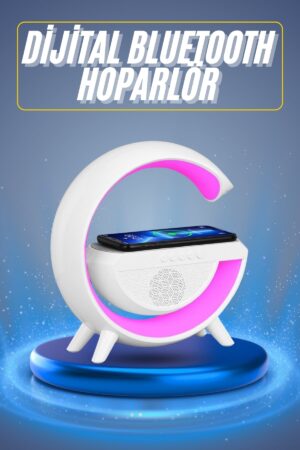 Yeni Nesil Bluetooth Hoparlör Speaker 5.0 Taşınabilir G Şeklinde Powerbankli - Lisinya