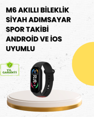 uzun şarjlı Spor Akıllı Saat – Adımsayar ve Nabız Ölçer Özellikli - Lisinya