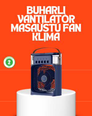 Ayarlanabilir Hız ve Yönlü Yüksek Performanslı Masaüstü Fan - Lisinya