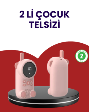 Uzun Menzilli Bebek Telsizi – VOX Modlu, Renkli LCD Ekranlı - Lisinya