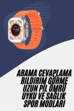 2025 Model Akıllı Saat Çift Kordon Ios Ve Android Arama Cevaplama Sesli Asistan - Lisinya