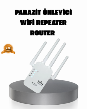 50 Cihaz Destekli 300Mbps Kablosuz Sinyal Güçlendirici RJ45 Kablolu Kullanım - Lisinya