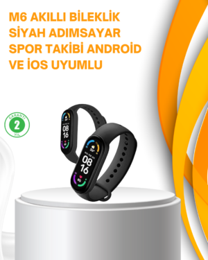 Akıllı Bileklik – Kalp Atışı, Uyku, Adımsayar ve Bildirim Takibi - Lisinya