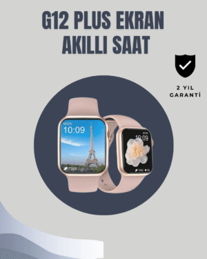 Su Geçirmez Akıllı Saat – 300 mAh Batarya, Sesli Arama, Uyku & Adım Takibi - Lisinya