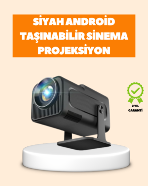 Otomatik Dikey Düzeltmeli ve Manuel Zoom Fonksiyonlu Akıllı Projektör - Lisinya