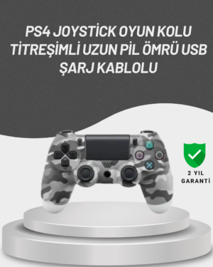 LED Işıklı Oyun Kolu – Durum Göstergeli Şık Tasarım - Lisinya