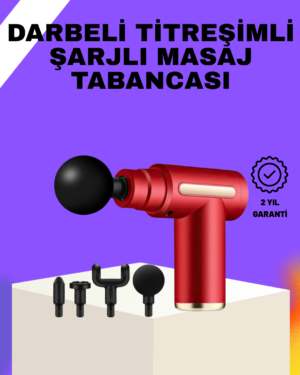 Şarjlı Masaj Tabancası Spor Sonrası Kas Rahatlatma İçin - Lisinya