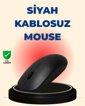 Sessiz ve Ergonomik Mouse – USB Bağlantılı ve DPI Ayarlı - Lisinya