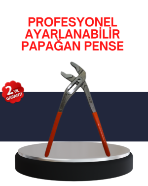 Dayanıklı Çelik Papağan Pense Ergonomik Yalıtımlı Sap - Lisinya
