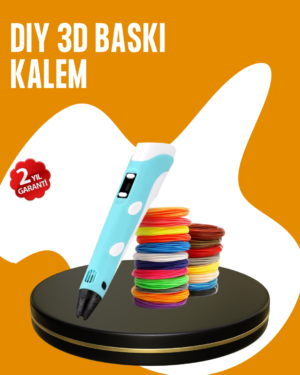 Yaratıcı Çizim ve Modelleme İçin Profesyonel 3D Yazıcı Kalem - Lisinya