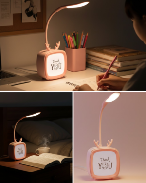 Modern Tasarımlı Şarj Edilebilir LED Gece Lambası - Lisinya