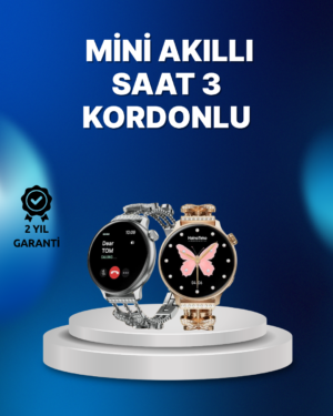 Akıllı Saat – Uzun Pil Ömrü, IP67 Suya Dayanıklılık, Şık ve Hafif - Lisinya