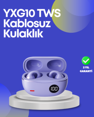 YXG10 Bluetooth Kulaklık – Cilt Dostu, Uzun Pil, Çift Dil Destekli Akıllı Tasarım - Lisinya