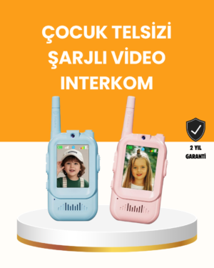 Uzun Menzilli Video Walkie Talkie Eğitici ve Eğlenceli Oyuncak - Lisinya