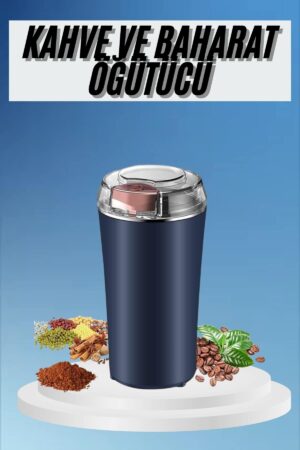 Kahve ve Baharat Öğütücü Kolay Temizlenebilir Paslanmaz Çelik Taşınabilir - Lisinya