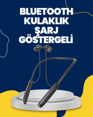 Uzun Süreli Kullanım Boyun Askılı Kablosuz Kulaklık – Hızlı Şarj, Ergonomik Tasarım - Lisinya