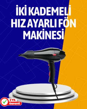 2200W Güçlü Motorlu Ergonomik Fön Makinesi - Lisinya