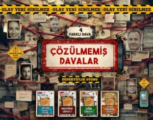 Çözülmemiş Davalar Kutulu Set 1