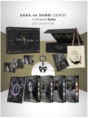 Saka ve Sanrı Serisi - 4 Kitaplık Yan Boyamalı Kutu