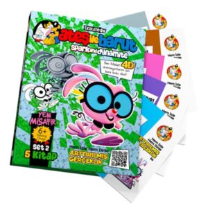 Ateş İle Barut Yeni Misafir Ar (4D) Animasyonlu Kitap Set 2