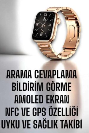 Akıllı Saat Adımsayar, Nabız Takibi ve GPS Destekli Kadınlara Özel - Lisinya
