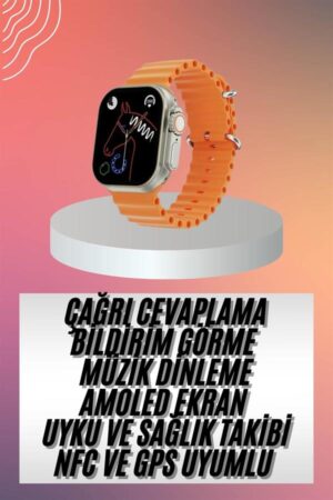Akıllı Saat Ultra Android & İOS Uyumlu Arama Bildirim Özellikli - Lisinya