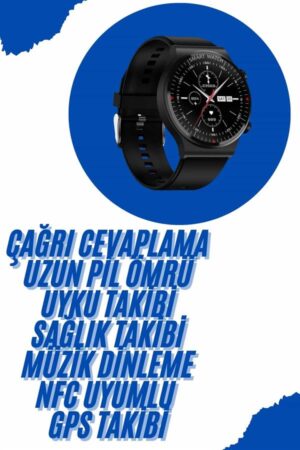 Akıllı Saat Yeni Nesil Üç Kordonlu Nabız Ölçer Çağrı Cevaplama - Lisinya