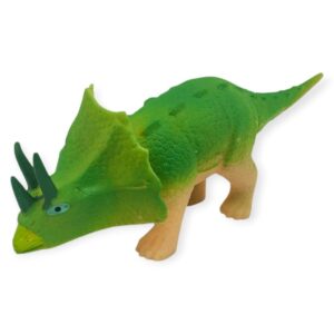 Fidget Oyuncak - Streç Dinazor Figürü 18 cm - Triceraptors (Lisinya)