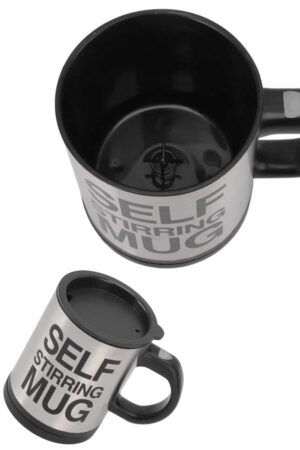 Karıştırıcı Özellikli Mikser Kupa Bardak Kompakt Taşınabilir Mug - Lisinya