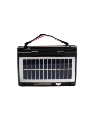 KTF-1428 Solar Panel Destekli Şarjlı Bluetooth Hoparlör – FM/AM/SW Radyo, AUX ve TF Kart Girişli - Lisinya