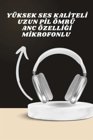 Kulak Üstü P9 Kablosuz Bluetooth Kulaklık ve 7 Kordonlu Akıllı Saat - Lisinya