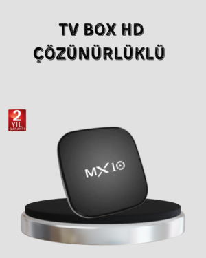 Android 4K TV Box – Wi-Fi, Bluetooth, Dolby Ses, 60 FPS Ultra HD - Lisinya
