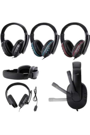 Mikrofonlu Gamer Kulaklık Oyuncu Kulaklığı Yüksek Ses Kaliteli Stereo Yumuşak Yastıklar - Lisinya