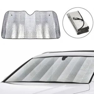 Isı ve Güneş Yansıma Önleyici Oto Ön Cam Güneşliği Opel Astra Fiat Egea Hyundai i20 Renault Megane - Lisinya
