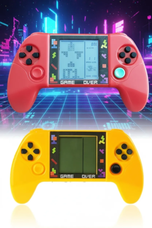 Taşınabilir Tetris Oyun Konsolu Renkli Retro Oyun Aleti Çocuklar İçin Eğlenceli Mini Konsol ( Lisinya )
