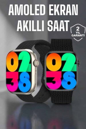 Yeni Nesil Akıllı Saat Arama Cevaplama GPS Takibi Adımsayar NFC Özelliği - Lisinya
