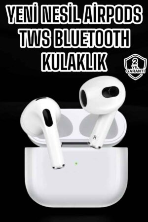 3.Nesil TWS Bluetooth Kulaklık Mikrofonlu ANC Özelliği Dokunmatik Kontrol - Lisinya